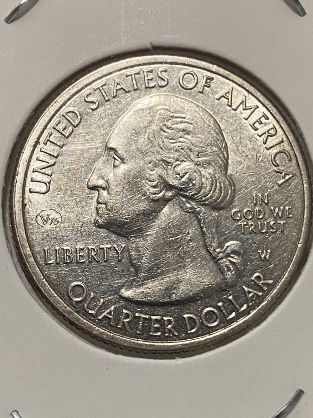 2020-W V75 American Samoa National Park Quarter 25c West Point Mint. - Picture 2 of 2